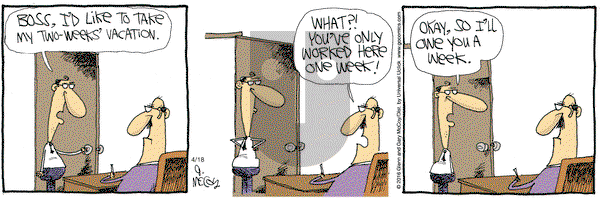 The Duplex on Monday April 18, 2016 Comic Strip