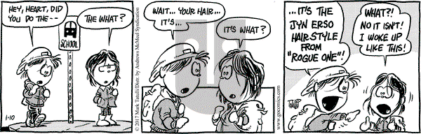 Heart of the City on Tuesday January 10, 2017 Comic Strip