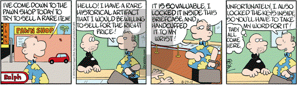 Drabble on Monday August 27, 2012 Comic Strip