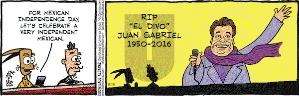 La Cucaracha on Friday September 16, 2016 Comic Strip