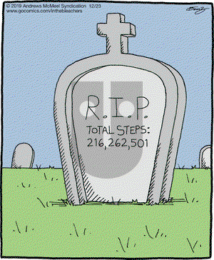 In the Bleachers on Monday December 23, 2019 Comic Strip