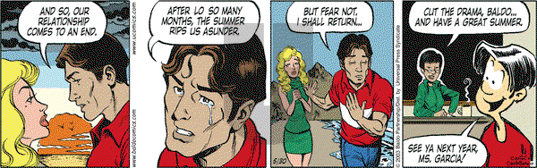 Baldo on Friday May 30, 2003 Comic Strip