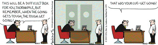 The Born Loser on Friday April 12, 2019 Comic Strip