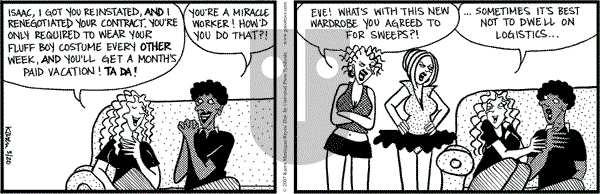 Clear Blue Water on Tuesday March 20, 2007 Comic Strip