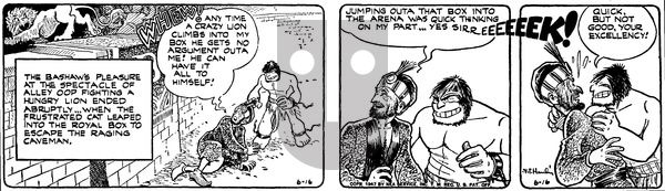Alley Oop on Monday June 16, 1947 Comic Strip