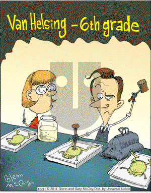 The Flying McCoys on Friday October 31, 2014 Comic Strip