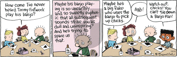 Cul de Sac on Tuesday October 13, 2009 Comic Strip