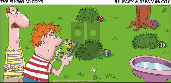 The Flying McCoys on Sunday April 21, 2019 Comic Strip