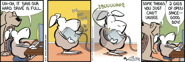 DeFlocked on Tuesday September 5, 2017 Comic Strip