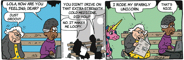 Lola on Friday December 2, 2011 Comic Strip