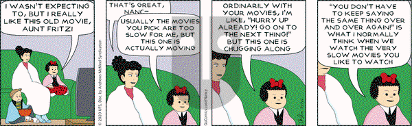 Nancy on Wednesday May 27, 2020 Comic Strip