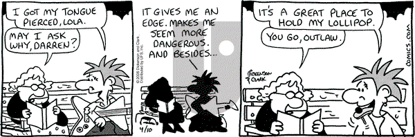 Lola - Monday April 10, 2006 Comic Strip