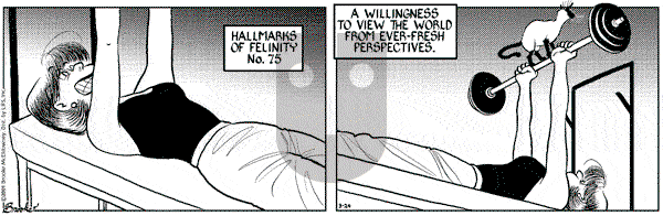 9 Chickweed Lane on Saturday March 24, 2001 Comic Strip