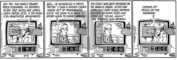 Doonesbury on Thursday October 12, 1978 Comic Strip