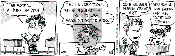 Heart of the City on Wednesday April 29, 2015 Comic Strip