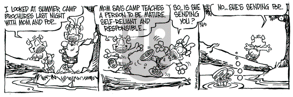 The Grizzwells on Thursday April 28, 1994 Comic Strip