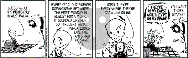Cow and Boy Classics on Monday August 4, 2008 Comic Strip