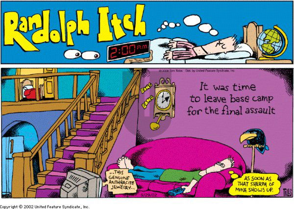 Randolph Itch, 2 a.m. - Sunday December 1, 2024 Comic Strip