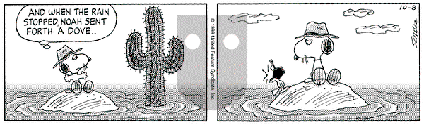 Peanuts on Friday October 8, 1999 Comic Strip