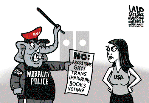 Lalo Alcaraz - Wednesday September 28, 2022 Comic Strip