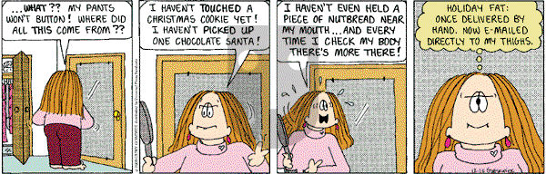 Cathy Classics - Friday December 15, 2000 Comic Strip
