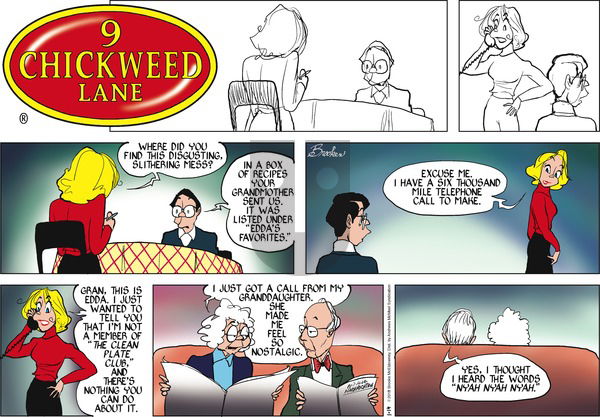 9 Chickweed Lane on Sunday January 14, 2018 Comic Strip