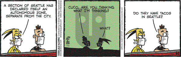 La Cucaracha on Friday July 3, 2020 Comic Strip