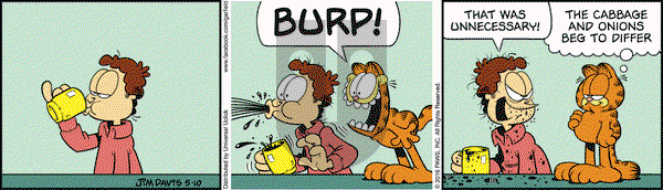 Garfield on Tuesday May 10, 2016 Comic Strip