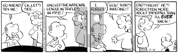 Drabble on Tuesday February 15, 2005 Comic Strip
