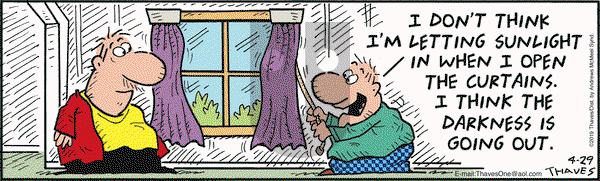 Frank and Ernest on Monday April 29, 2019 Comic Strip