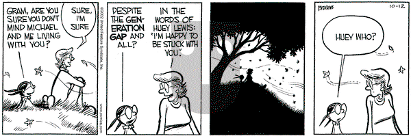 Grand Avenue on Saturday October 12, 2002 Comic Strip