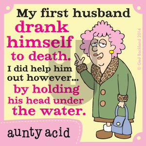 Aunty Acid on Thursday September 25, 2014 Comic Strip