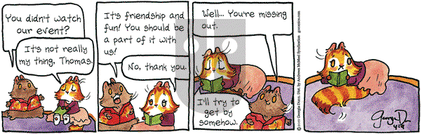Breaking Cat News on Tuesday April 9, 2019 Comic Strip