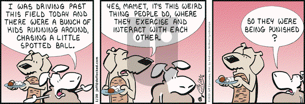 DeFlocked on Thursday January 30, 2020 Comic Strip
