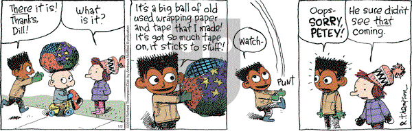 Cul de Sac on Thursday January 2, 2020 Comic Strip