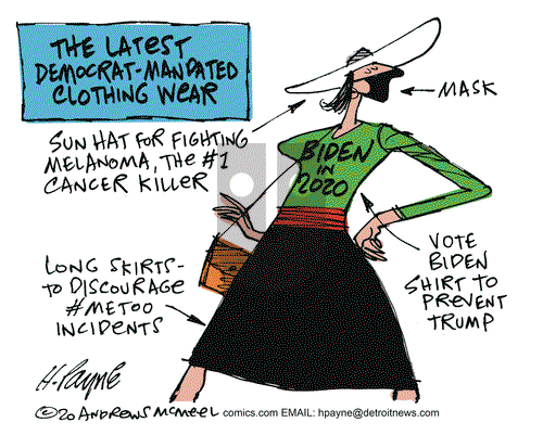 Henry Payne on Wednesday July 15, 2020 Comic Strip