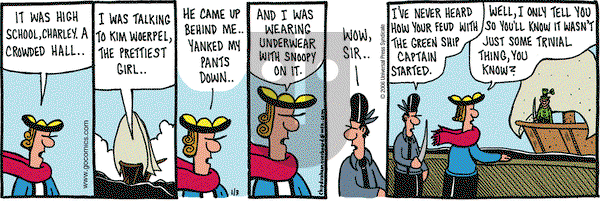 Overboard on Wednesday January 3, 2007 Comic Strip
