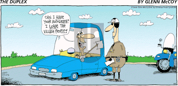 The Duplex on Sunday August 3, 2008 Comic Strip