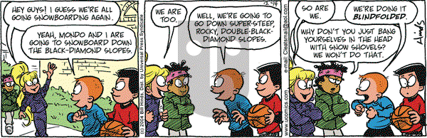 Cleats on Tuesday December 14, 2004 Comic Strip