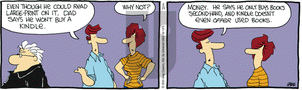 The Buckets on Monday August 19, 2013 Comic Strip