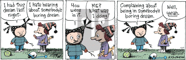 Cul de Sac on Thursday December 7, 2017 Comic Strip