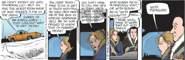 For Better or For Worse - Wednesday January 10, 2007 Comic Strip