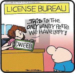 Ziggy on Saturday April 13, 2013 Comic Strip