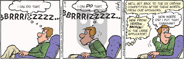 Cleats - Tuesday February 20, 2007 Comic Strip