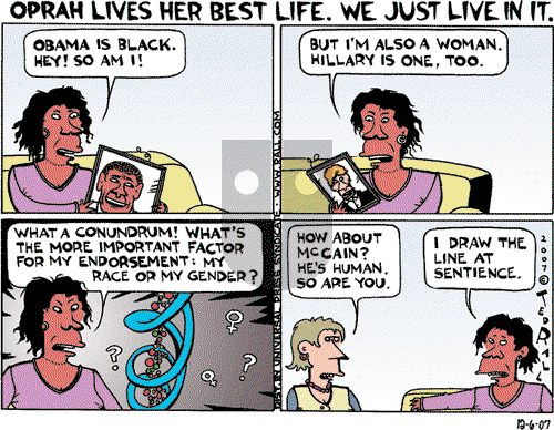 Ted Rall on Thursday December 6, 2007 Comic Strip
