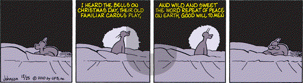 Arlo and Janis - Saturday December 25, 2010 Comic Strip
