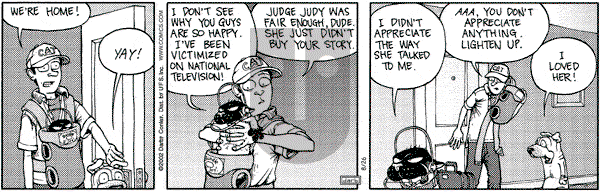 Get Fuzzy on Monday August 26, 2002 Comic Strip