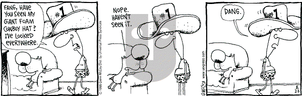 The Duplex on Monday August 23, 1999 Comic Strip