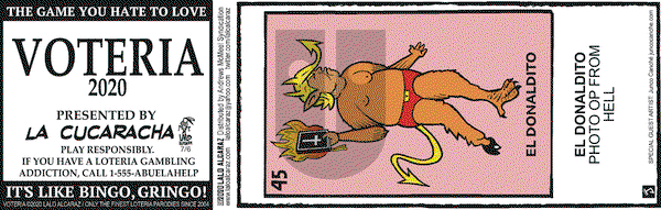 La Cucaracha on Monday July 6, 2020 Comic Strip
