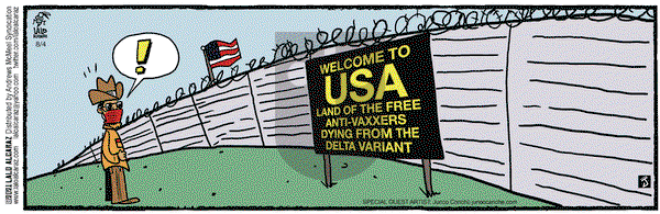 La Cucaracha on Wednesday August 4, 2021 Comic Strip